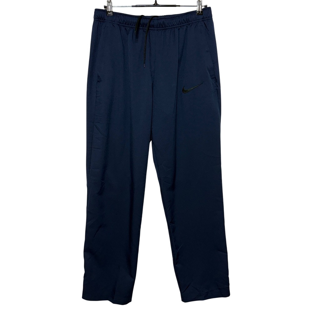 Nike Pants Mens Large 32x30 Blue Athletic Dri-FIT Dry Team Woven Training Track